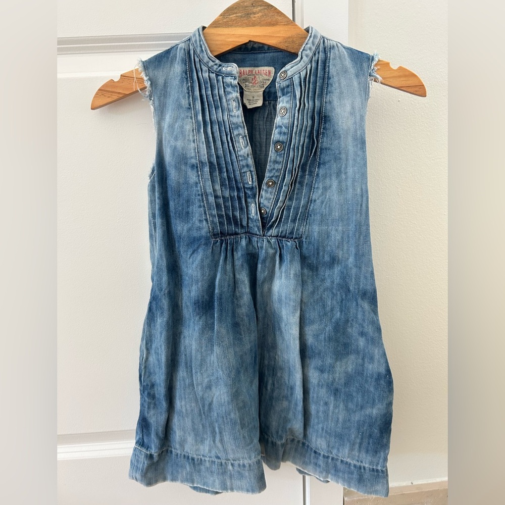 Ralph Lauren Blue Kids Casual Dress